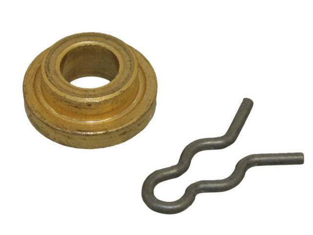 Bushing Kit, Aod Tv Cable, Brass, Incl Correct Clip, This Bushing A Clip Is Designed To Replace The Factory Plastic Style Used. This Is A Must Have One Any Throttle Body Instalation.
