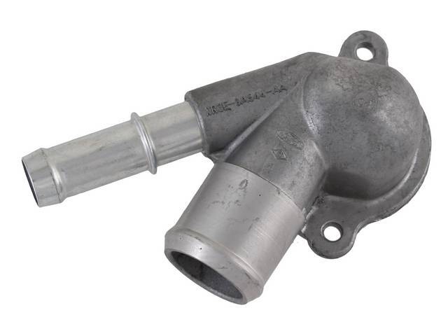 Connector, Water Inlet Water Pump, Original Prior Part Numbers F6zz-8k825-A, Xr3z-8k528-Aa