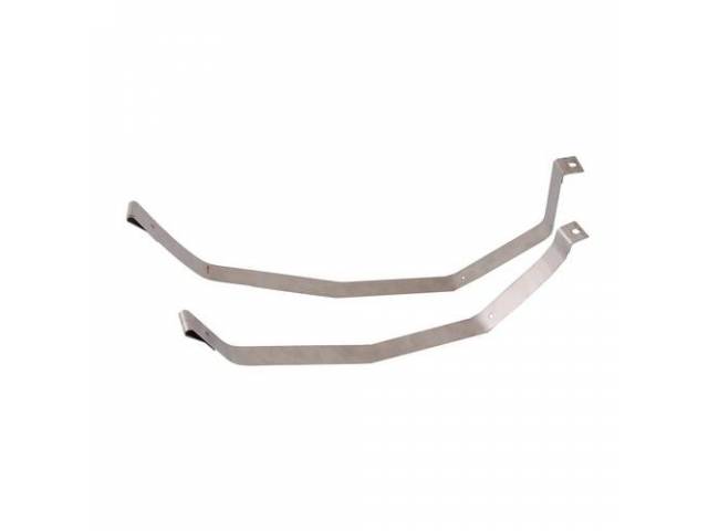 Straps, Fuel Tank Retaining, Stainless Steel, Repro - #M-9092-4SS -  National Parts Depot