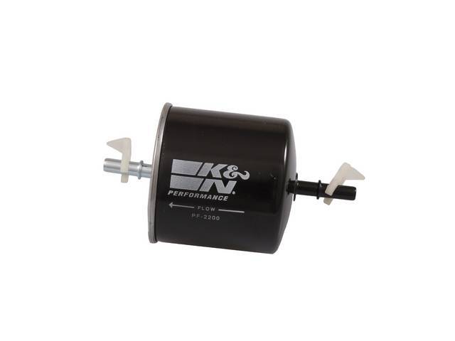 K&N Fuel Filter Black Finish Replaces Motorcraft FG-800-A