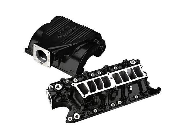 Holley Systemmax Intake Manifold Kit Black Finish for (86-95)