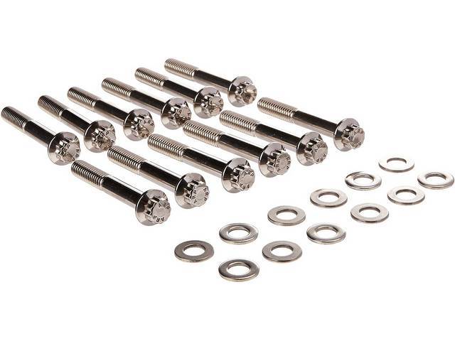 ARP Lower Intake Manifold Bolt Kit Stainless 12-Point Style for (79-95) 5.0L