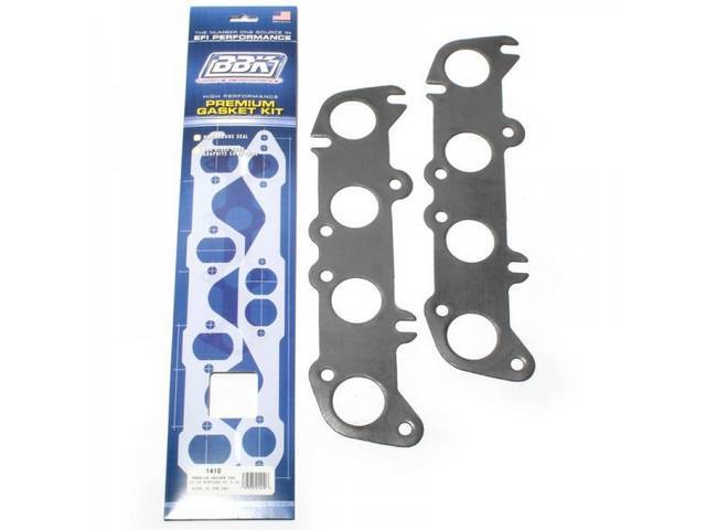 Gaskets, Header, Bbk Performance, Steel Reinfored Graphite Material, Designed To Work With Aftermarket Style Headers, Direct Fit For All Bbk Coyote Headers