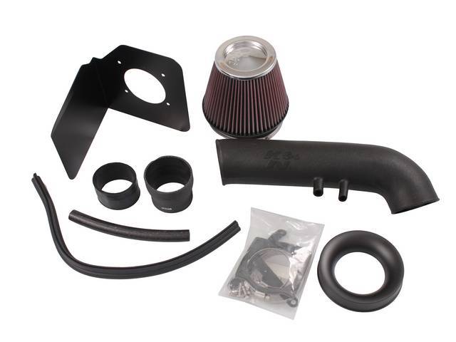 Air Filter Intake Kit, High Performance By K And N, Black Finish, Designed To Replace Complete Factory Air Intake System From Filter To Throttle Body