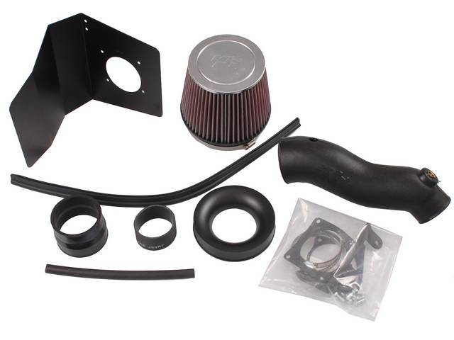 Air Filter Intake Kit, High Performance By K And N, Black Finish, Designed To Replace Complete Factory Air Intake System From Filter To Throttle Body