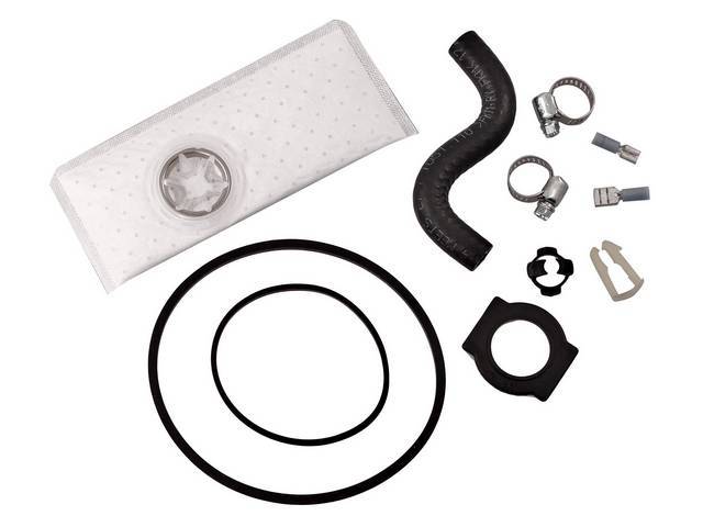 Installation Kit, Fuel Pump, Walbro, Incl Filter, Clamps, Gaskets And Clips Required For Proper 155 Lph Fuel Pump Installation