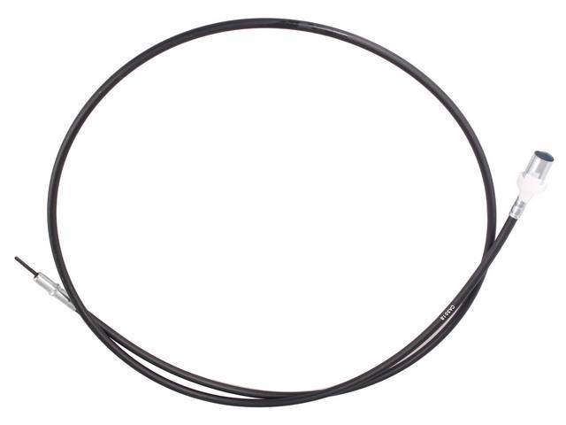 Cable Assy, Speed Control Speedometer, 71 Inches Long, Repro E3zz-9a820-A, E3zz-9a820-B, E6zz-9a820-A, E7zz-9a820-C, F2zz-9a820-C, E3bz-9a820-B, Fozz-9a820-C, E9bz-9a820-B, Fozz-9a820-B, F1zz-9a820-A