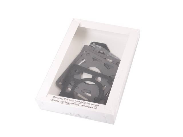 Throttle Body Gasket Kit, Repro, This Kit Is Designed To Be Used With Stock Size Throttle Bodies