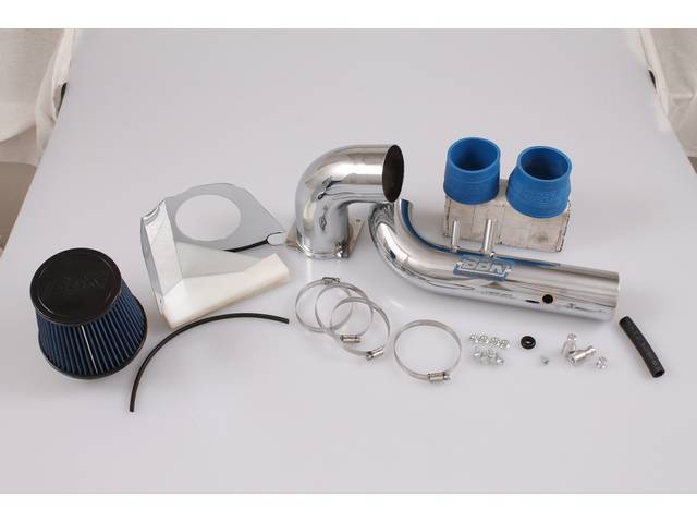Intake Kit, Fenderwell Cold Air, Bbk, Incl Performance Inlet Pipe, Washable Filet And All Necessary Hardware, Does Not Incl Mass Air Meter, Designed To Increase Power And Performance 