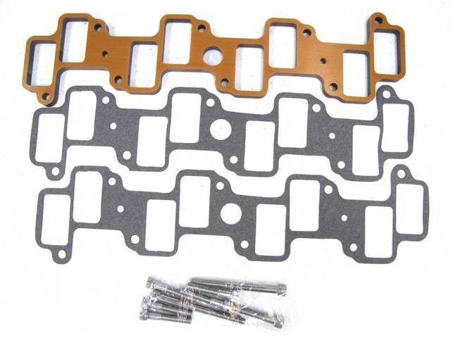 Spacer Kit, Phenolic Manifold, Bbk Performance, 3/8 Inch Thick, Incl Gaskets And Hardware, Designed For Proper Hood Clearance, Repro