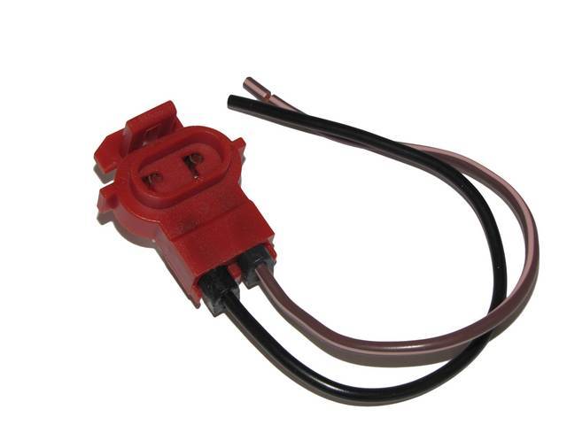 Repair Harness, Fuel Pump Assy, Red, Incl (2) 8 Inch Long 14 Gauge Leads, Designed To Replace Factory Plug