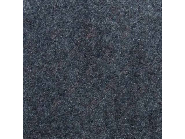 Carpet, Standard Cut Pile Nylon, Molded, Wedgewood Blue,