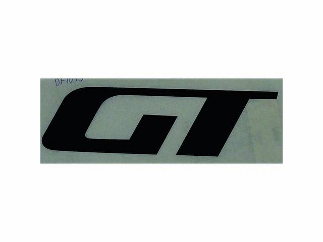 Decal, Hood, *Gt*, Silver Lettering, Repro
