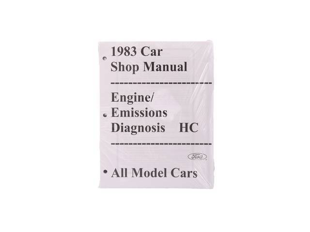 Emissions Diagnosis Service Manual, 1983 Mustang