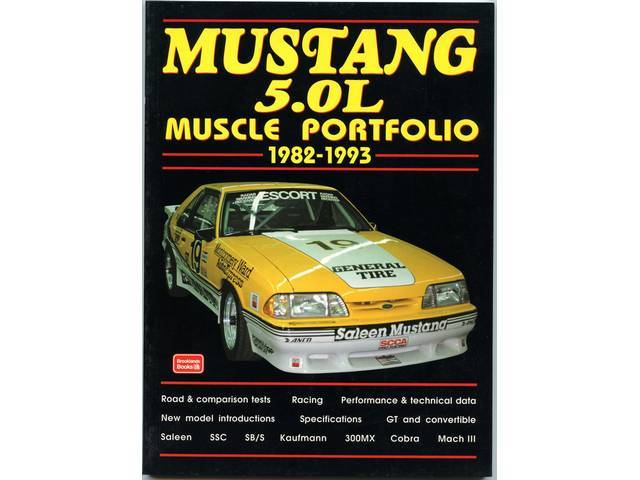 Mustang 5.0L Muscle Portfolio 1982-1993 Book
