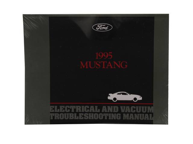 Shop Manual, Reprint Of Original, 1995 Mustang, Note That Shop Manuals May Incl Other Ford, Lincoln And Mercury Car Models