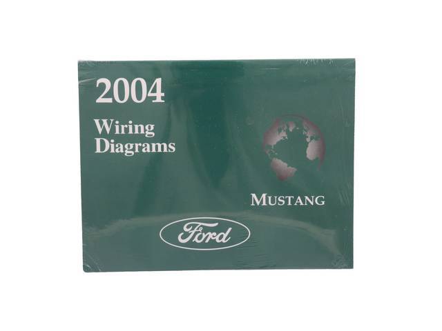 2004 Mustang Wiring Schematics- Reprint of Original