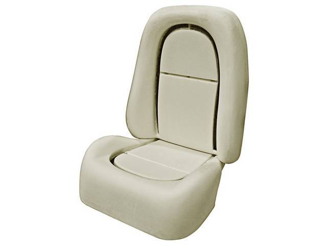 Seat Foam, Bucket, Incl Top And Bottom, Excellent