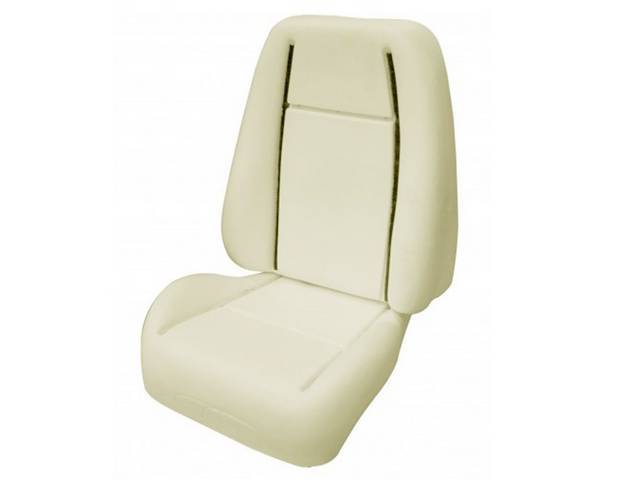 Seat Foam, Bucket, Incl Top And Bottom, Excellent