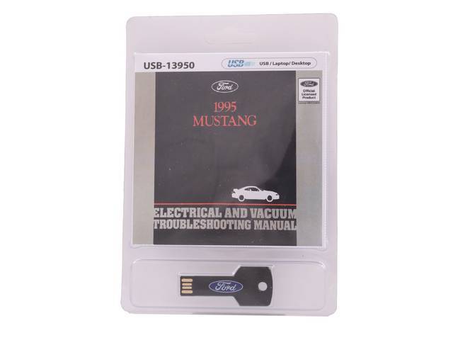 USB Drive 1995 Mustang Electrical & Vacuum Trouble-Shooting Manual (EVTM)