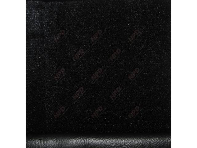 Upholstery Set, Low Back Buckets, Cloth, Black, W/ Interior Trim Id Code *Fj*, Incl Headrest Covers