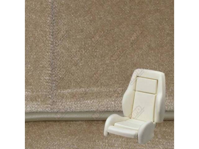 Upholstery And Seat Foam Set, Sport Seat Conversion, Cloth, Desert Tan, W/ Knee Bolster, W/ Interior Trim Id Code *Ph*, Does Not Include Headrest
