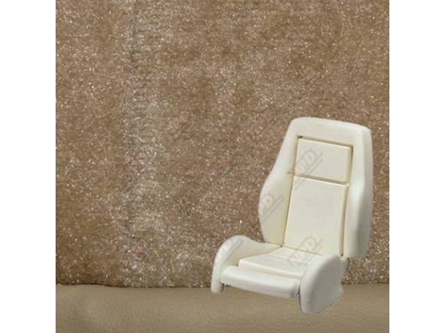 Upholstery And Seat Foam Set, Sport Seat Conversion, Cloth, Desert Tan, W/ Knee Bolster, W/ Interior Trim Id Code *Ph*, Does Not Include Headrest