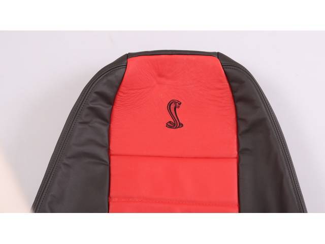 Upholstery Set, Cobra Sport Buckets, Oe Style, Leather,