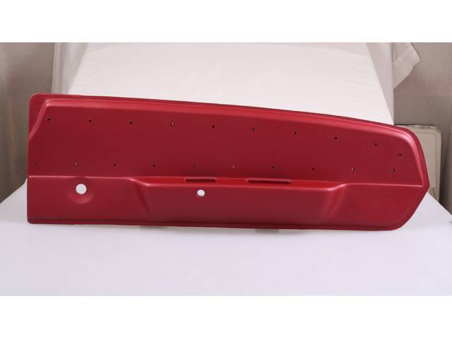 Deluxe Door Panels, Dark Red (Maroon)