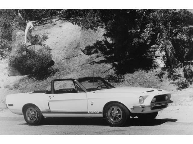 CLASSIC PHOTO, 1968 GT-500 CONVERTIBLE, 12 INCH