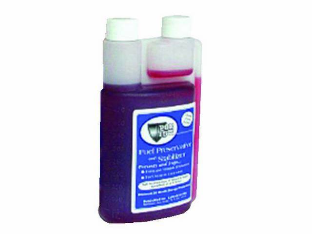 FUEL PRESERVATIVE AND STABILIZER, pint, prevents oxidation and rust formation in fuel tanks when cars sit and fuel breaks down, contains no alcohol
