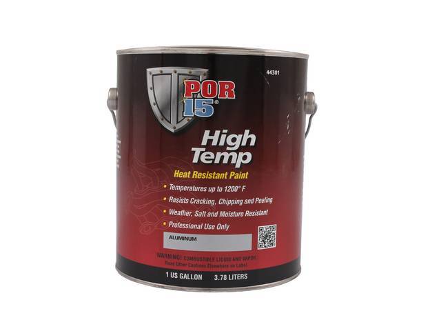 POR-15 High Temp Coating, Aluminum, gallon