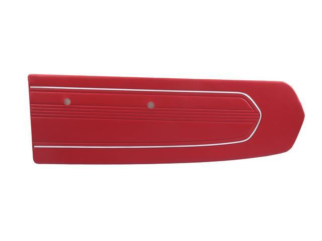 Door Panels, Standard, red