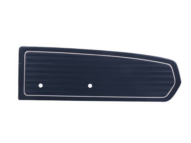 Door Panels, Standard, dark blue