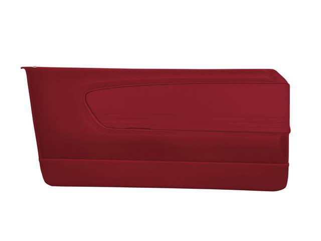 Door Panels, Sport Deluxe, Bright Red