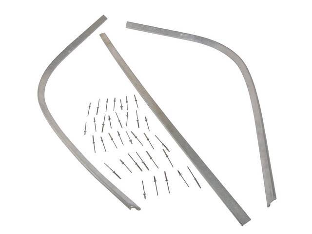 RETAINER, SOFT TOP REAR TACK STRIP,  INSTRUCTIONS INCLUDED