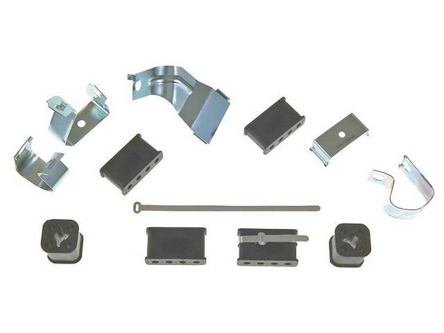 BRACKET AND GROMMET KIT, SPARK PLUG WIRE, REPRO