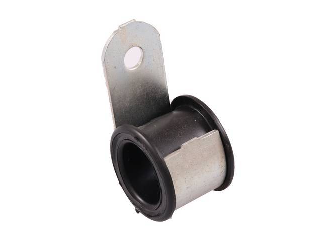 BRACKET AND GROMMET, BATTERY CABLE, SMALL HOLE