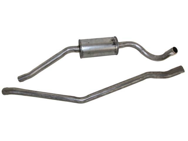PIPES, EXHAUST, MUFFLER OUTLET, FRONT AND REAR, RH
