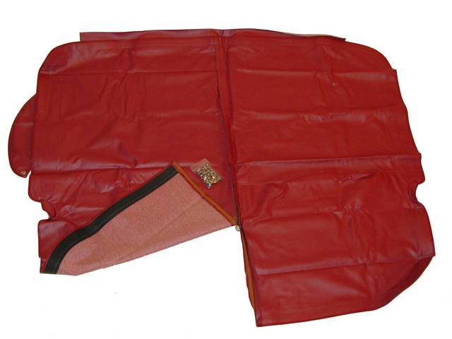 TONNEAU COVER,  RED, INCL HARDWARE