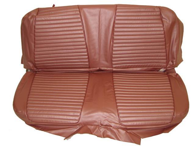 SEAT UPHOLSTERY, BRONZE, PLAIN BACK REST WITHOUT EMBOSSMENT