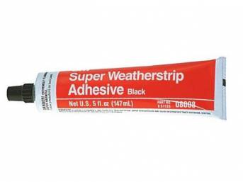 Ford Part 3M-8011. 3m Weather-strip Adhesive - Black, 5oz Tube