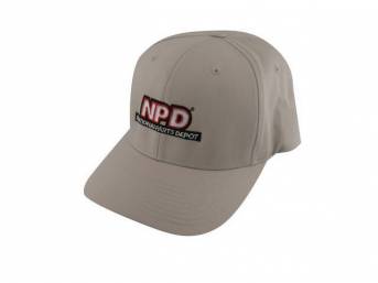 Tan Small / Medium NPD Embroidered Flexfit Hat