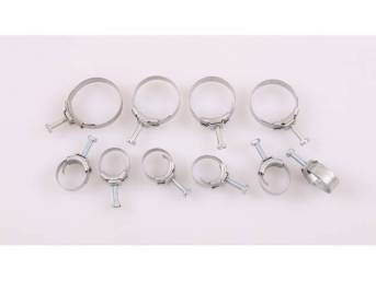 HOSE CLAMP KIT, Band Style, date coded 4/65