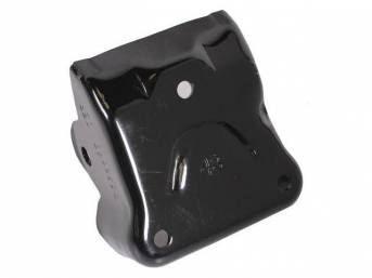 BRACKET, Engine Mount, Installs on Engine, LH or RH, see C-0027 p/n for rubber or polyurethane mount that installs on frame, OER reproduction
