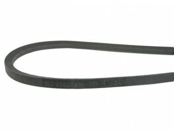 BELT, P/S, Cloth Wrapped OE Style belt W/ *GM* and P/N *9789230* stamped into belt, 4th Quarter (car built in 4th Quarter of 1969), OE Style Repro