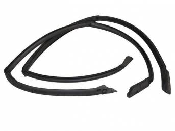 Classic 1964-1987 Chevelle Roof Rail Weatherstrip Parts - National