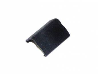 MOLDING CAP, Rear Window, Upper Inner Center Joint, black (can be painted to match interior color), US-made OE Correct Repro