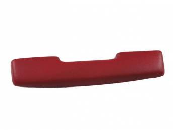 COVER / PAD, Arm Rest, Front Door, Red, RH or LH, molded urethane, OER repro