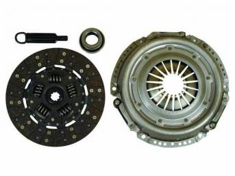 CLUTCH SET, New Premium, 10.5 Inch X 1 1/8 Inch-10, RAM, INCL PRESSURE PLATE, DISC, THROW OUT BEARING, AND ALIGNMENT TOOL